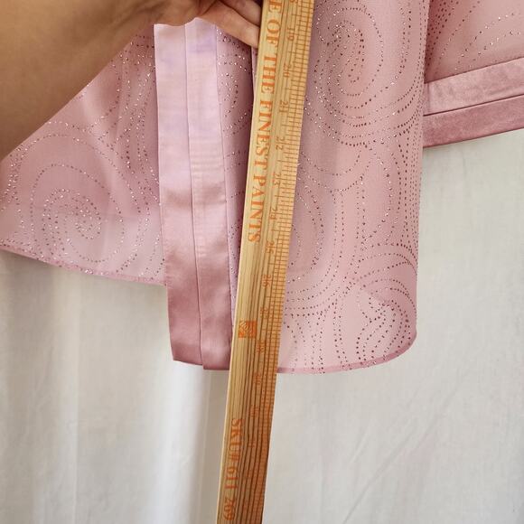 Dana Kay 2-piece set top & jacket Mauve pink embellished mother of the bride 18W - Picture 4 of 11